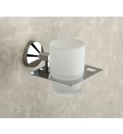 Moon Tumbler Holder Stainless Steel Bathroom Commercial Hotel Spa Wall Mount Heavy-Duty Anti-Rust Waterproof Easy Install Professional Grade Durable Toothbrush Cup Holder Rustproof Hygienic Lunar Design Space Saving Modern Luxury Secure Mounting Stable Re